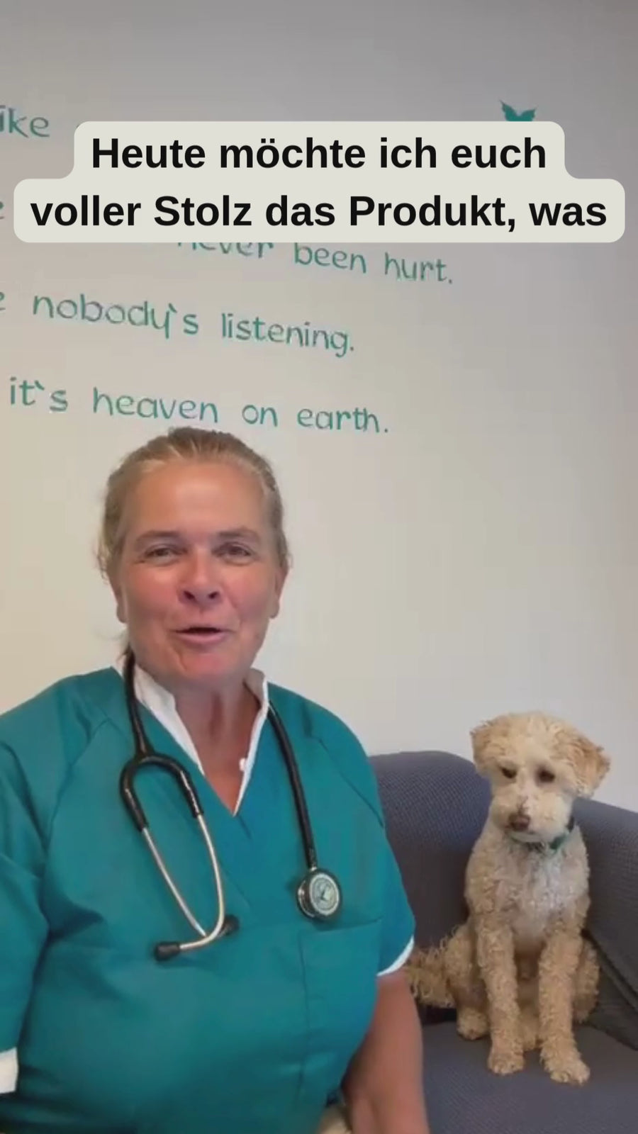 Tierärztin Dr. med. vet. Rikea Schön stellt Gelenkheld vor